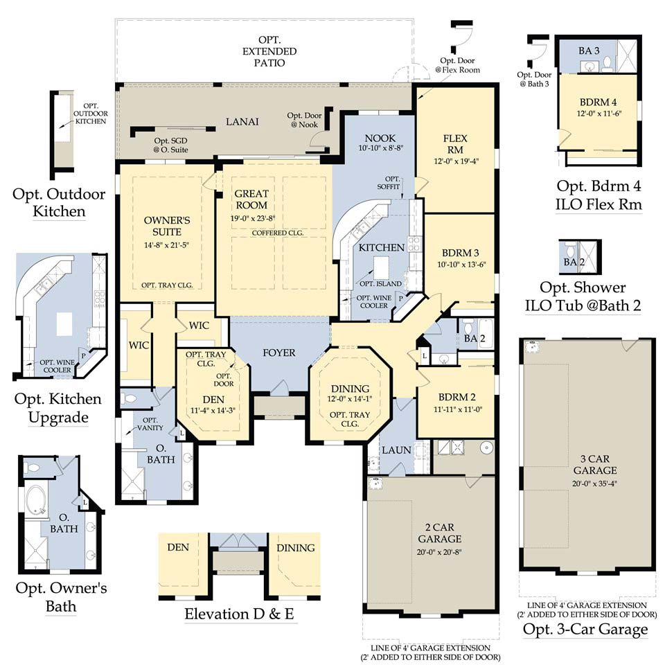 Single Family Homes At Somerset The Plantation Real Estate Fort Jamison Ii Floor Plan In Somerset At The Plantation Fort Myers By Pulte