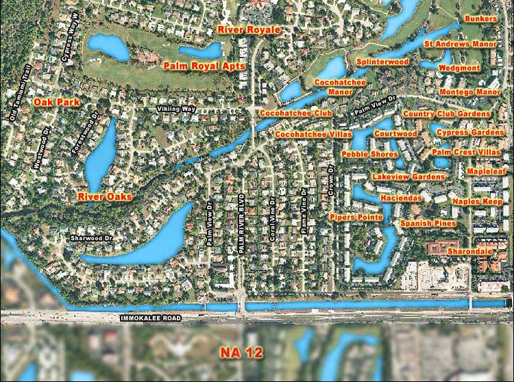Palm River Overhead Map-Lower