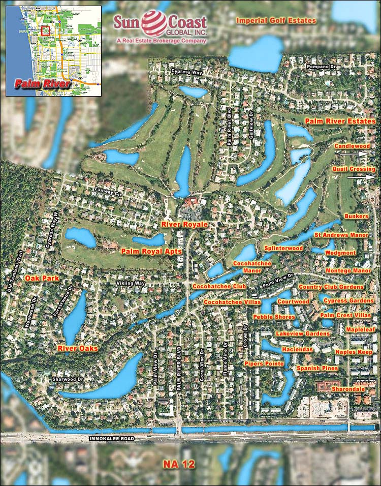 Palm River Overhead Map