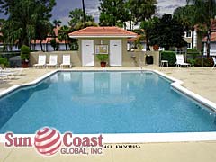 Cobblestone Court community pool