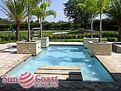 Fairgrove Model Home Pool