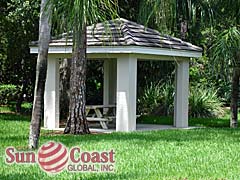 Fieldstone Village gazebo