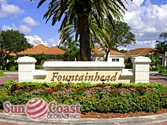Fountainhead Entrance Sign
