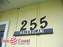 Halekulani Community Sign