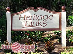 Heritage Links signage