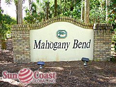 Mahogany Bend Signage