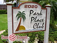 Park Place Club Signage