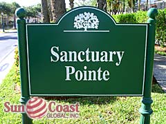 Sanctuary Pointe Community Sign